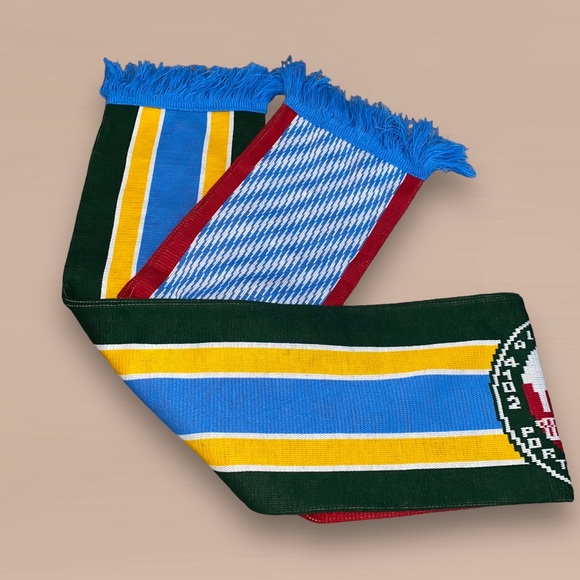 Sports Scarf Contrast Knit Fringed Scarf 2014 All Star Game Portland Oregon - Picture 6 of 12